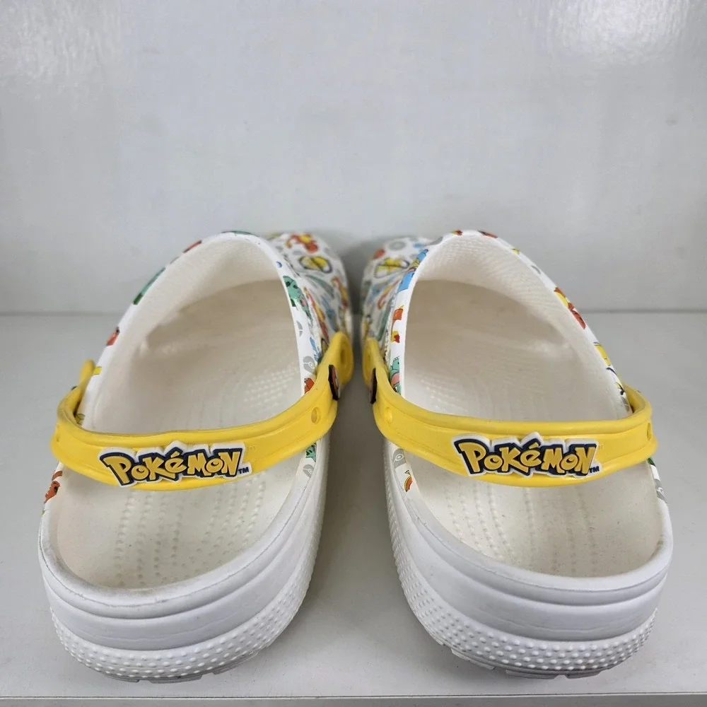 CROCS X POKEMON 2 Collab‎ Clog Classic Shoe Men's Size 12  Pikachu Charmander